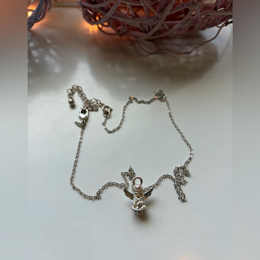 Guardian Angel Pendant Necklace 😇